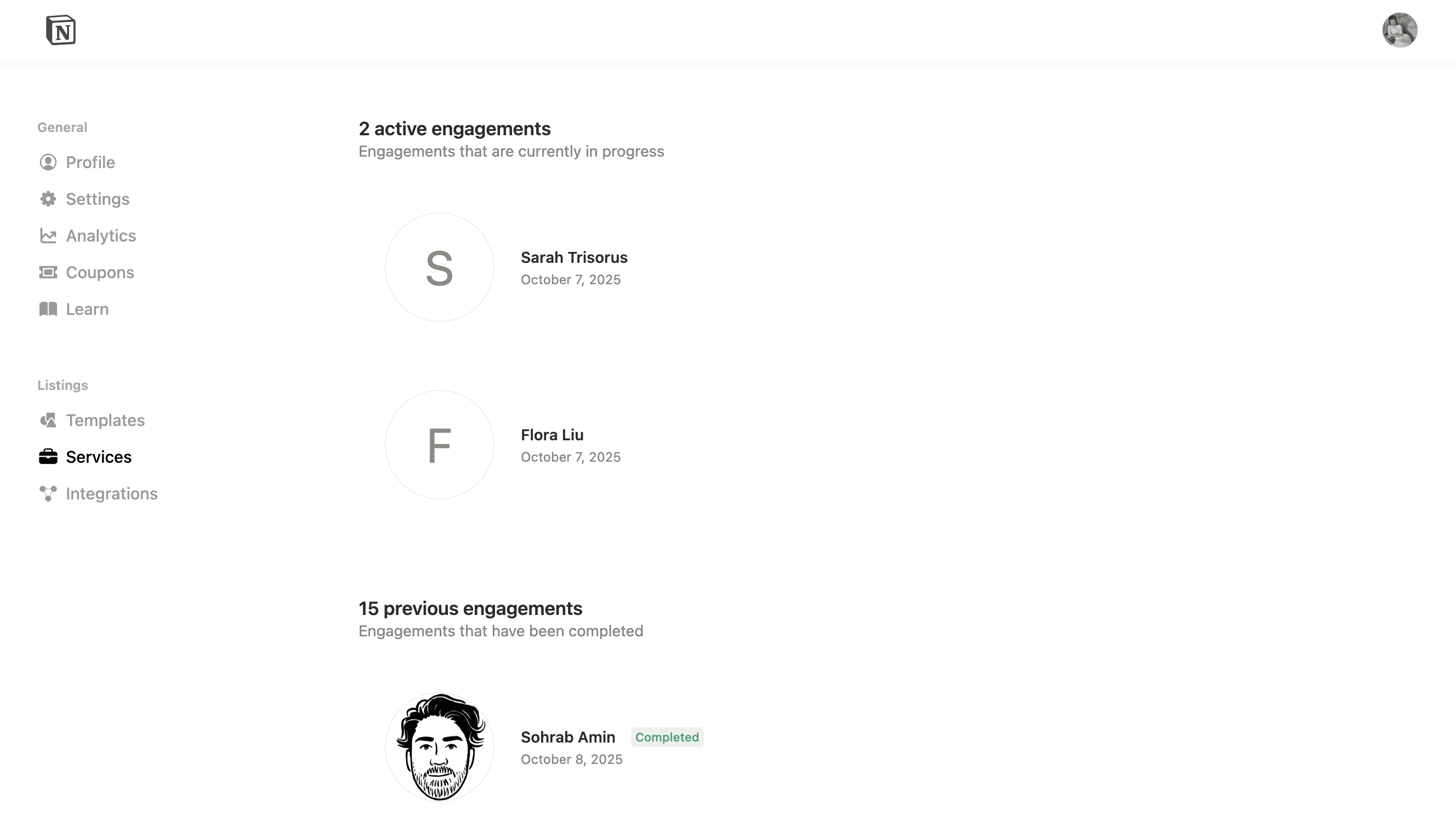 hc: manage marketplace projects