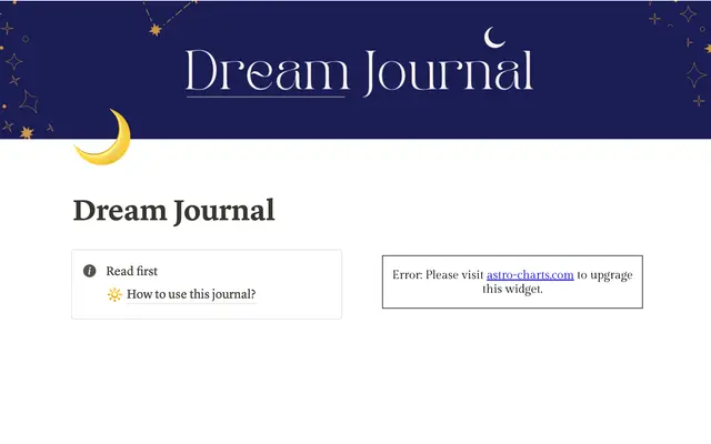 Dream Journal