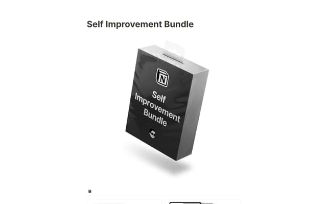 Self Improvement Bundle (15x)